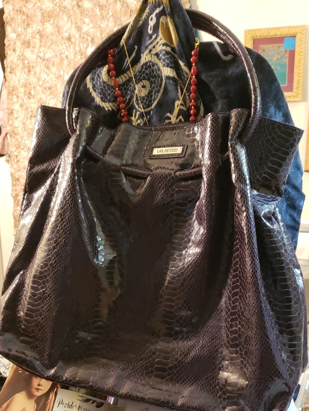 Purple  Purse